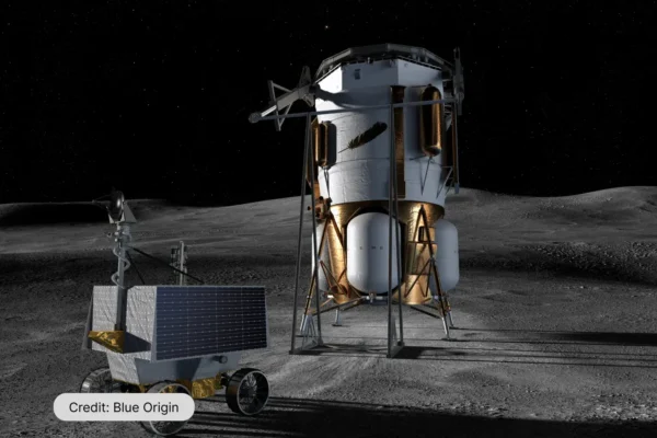 Blue Origin’s Blue Moon Mark 1 lander and NASA’s VIPER
